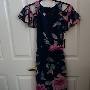 NWT INC Cold Shoulder dress 6P